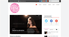 Desktop Screenshot of danvjencanja.com
